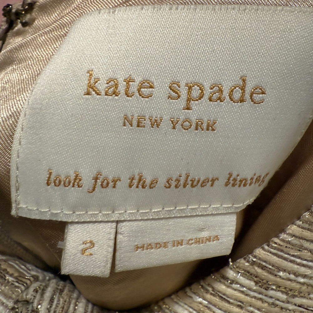 Kate Spade Metallic Shift Dress - Picture 14 of 14
